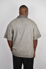 2morrow Floral Revere Shirt in Khaki
