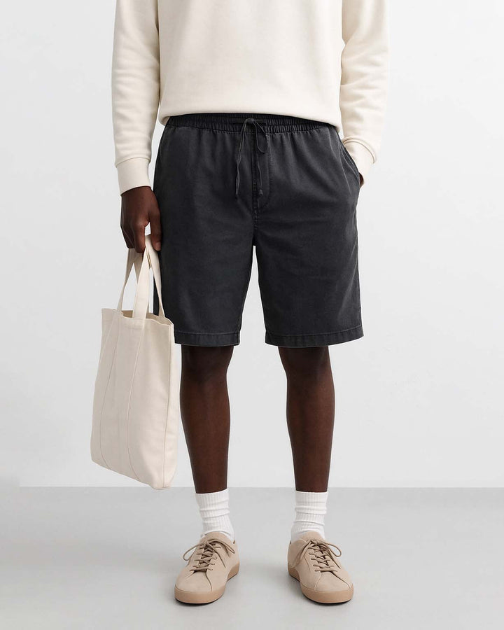Difransel Cotton Shorts in Dark Grey