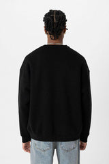 Vamos Premium Oversized Sweatshirt in Black