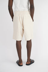 Vamos Linen Shorts in Beige