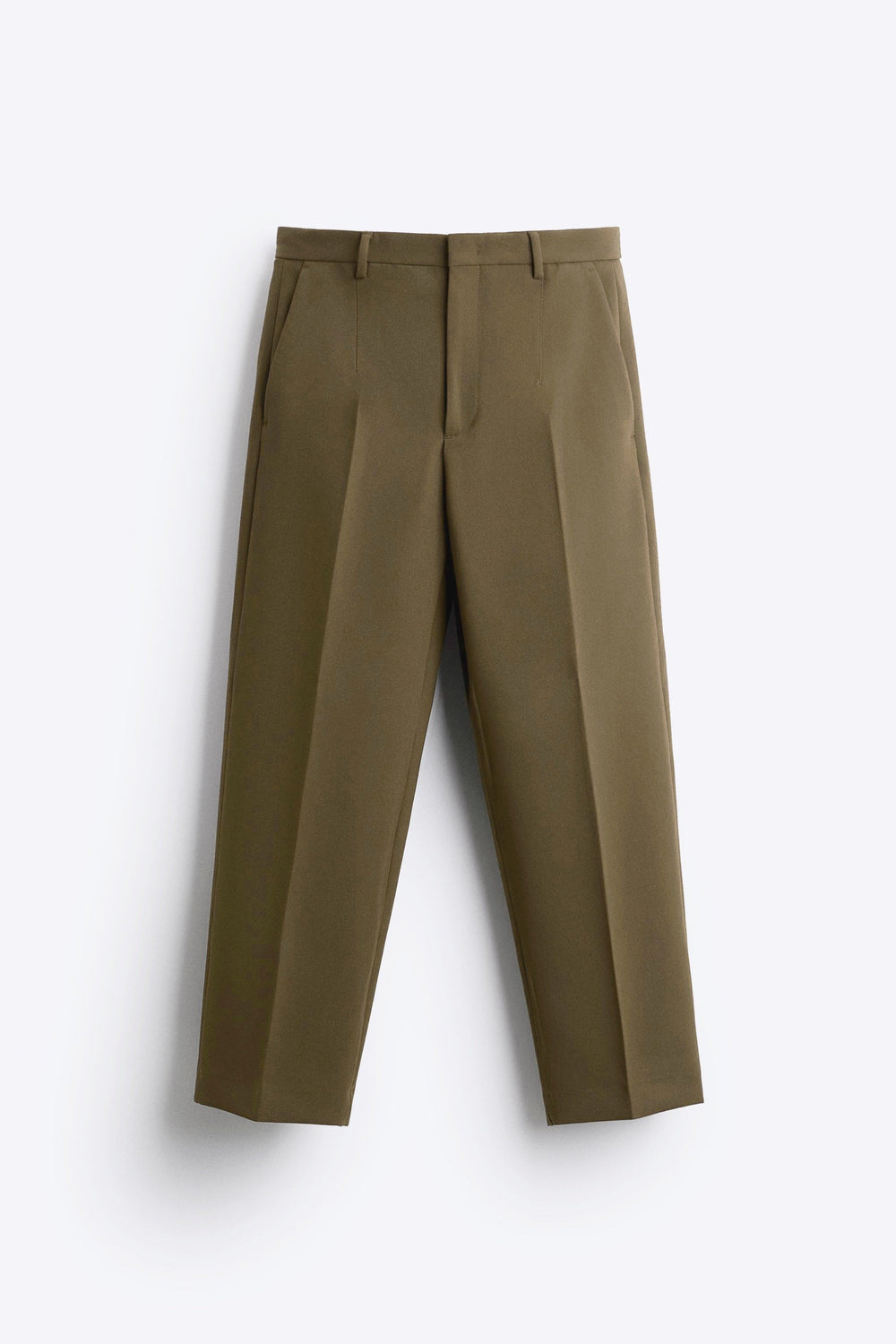 Garm Island Formal straight Pants in khaki