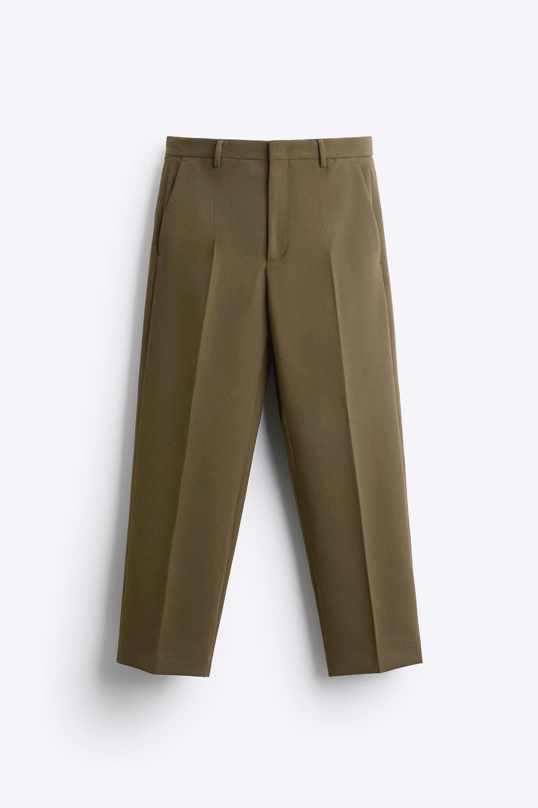 Garm Island Formal straight Pants in khaki