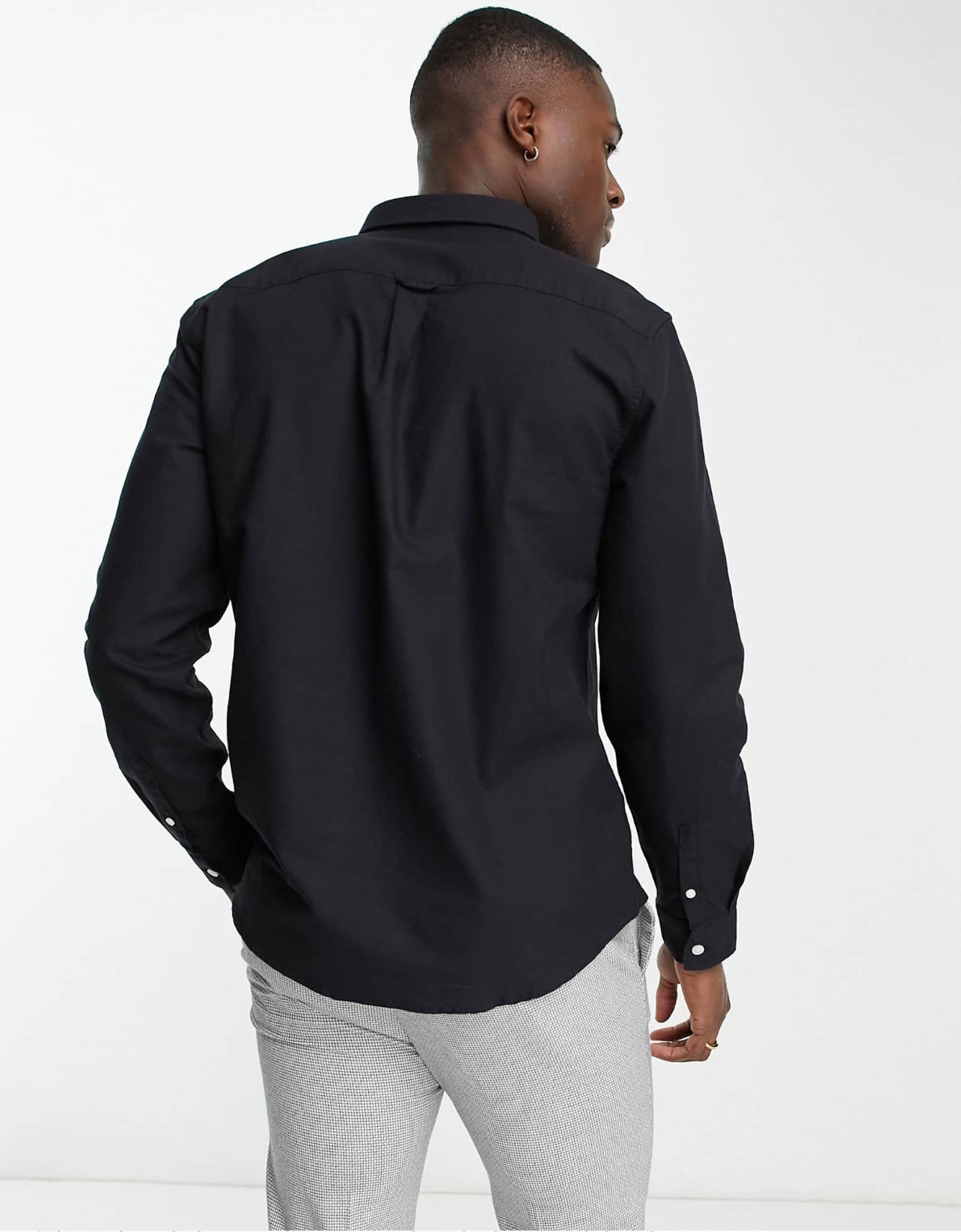 Garm Island Oxford Shirt in Black