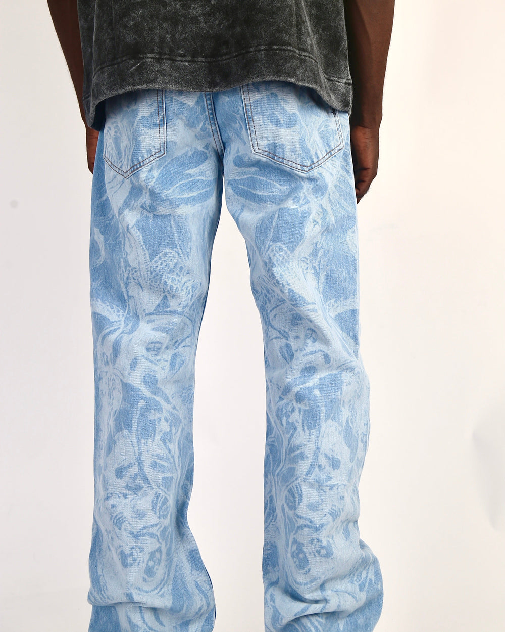 Difransel Cherub Denim Jeans in Light Blue