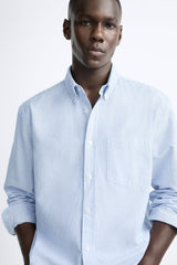 Garm Island Oxford Striped Shirt