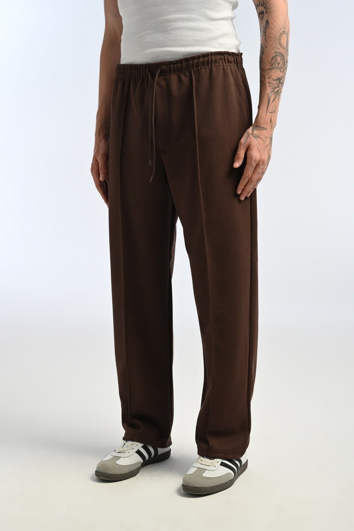 25-12 cotton pants in brown
