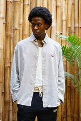 Giesto Senor Embroidery Shirt in Blue