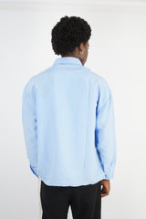 Vamos Pinstripe Shirt in blue