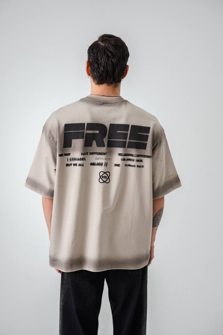 Retro Club Be Different Backprint T-shirt in Carton