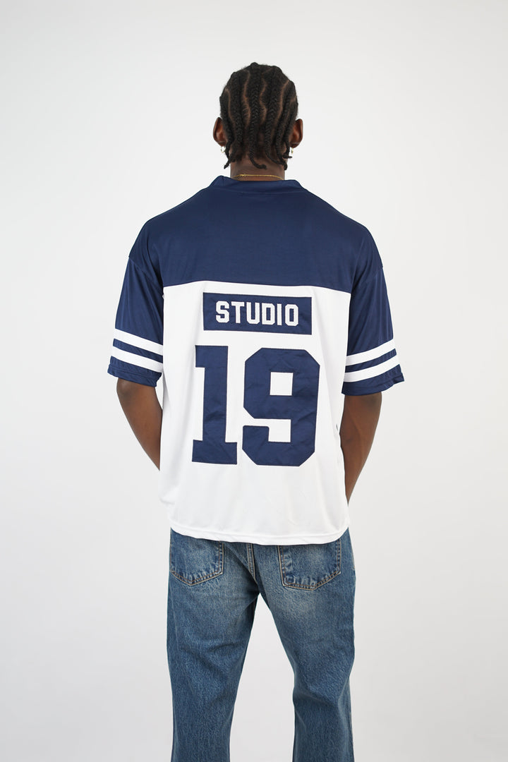 Vamos Premium League Jersey T-shirt in Blue