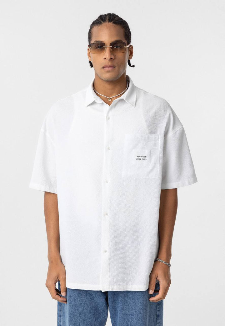 Vamos New Haven shirt in white