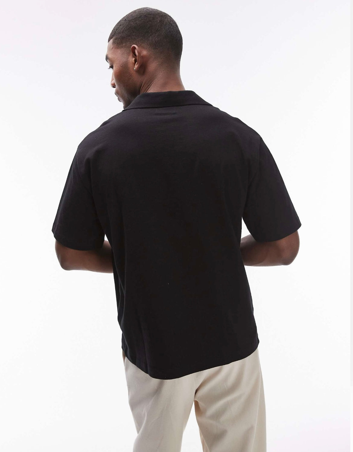 Garm island oversized abstract embroidery shirt