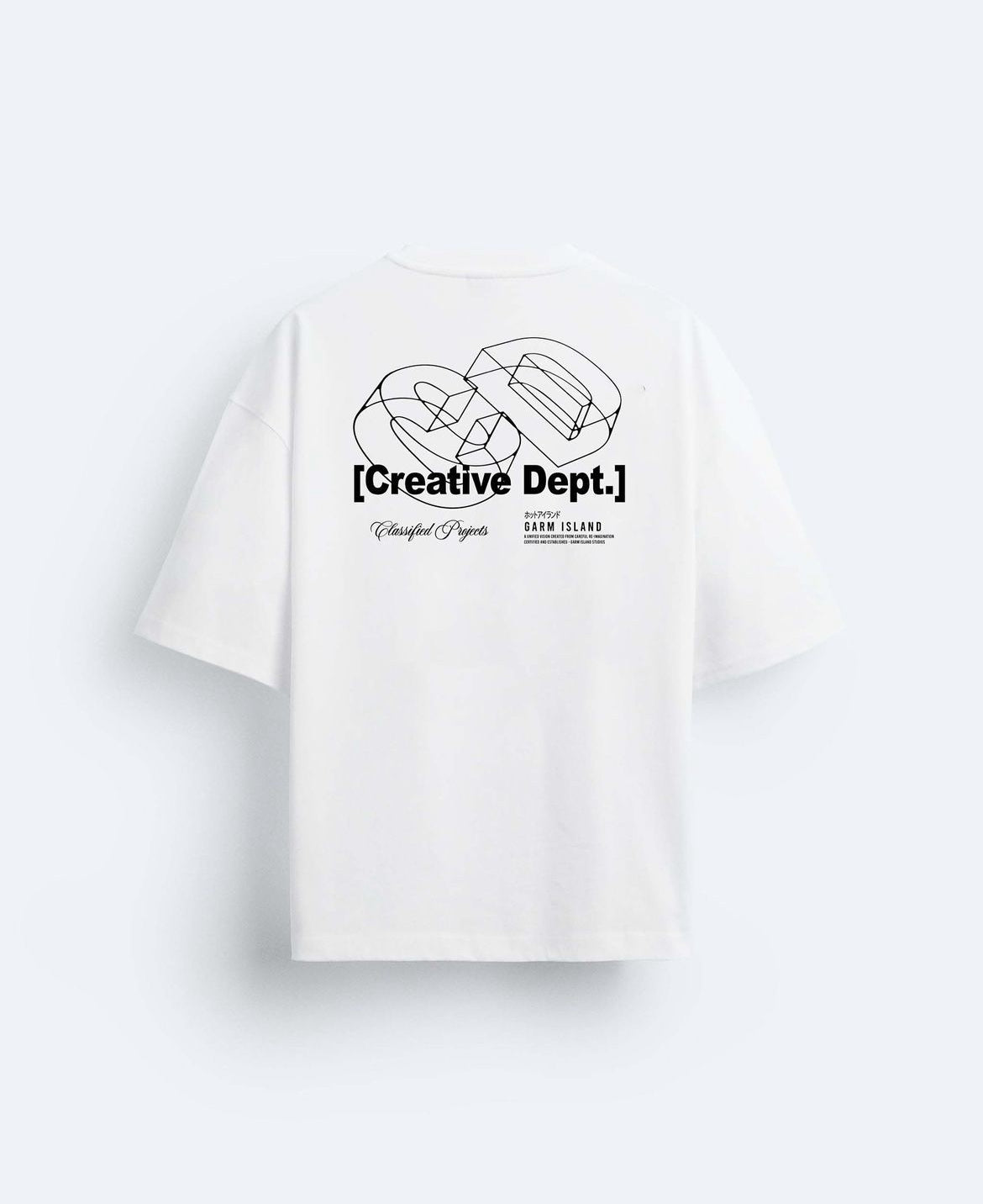 Garm Island Creative Projects T-shirt in white