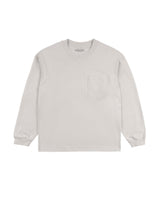 Garm Island Cotton Crew Neck Longsleeve Shirt in Sand