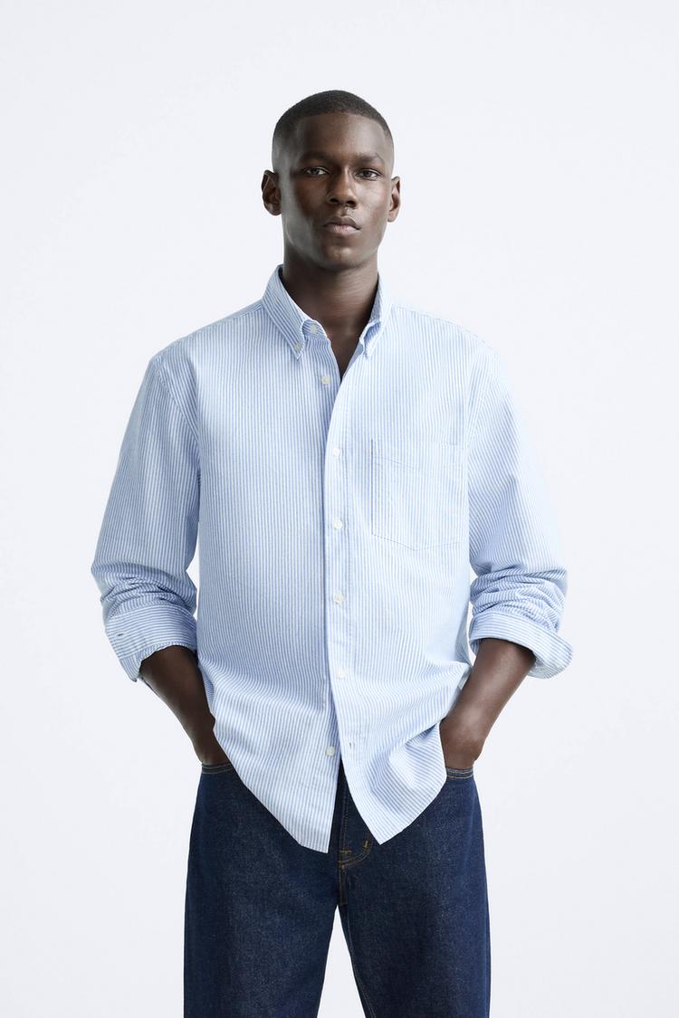 Garm Island Oxford Striped Shirt