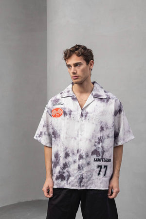 2morrow Short Sleeve Revere Shirt in Wash