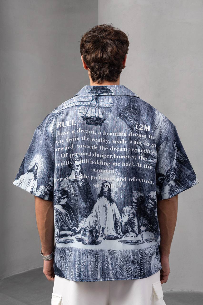 2morrow Last Supper Short Sleeve Revere Shirt