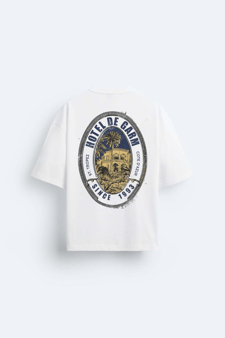 Garm Island Hotel Backprint T-shirt