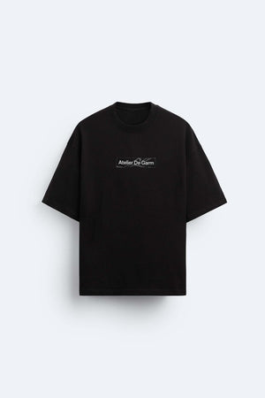 Garm Island Atelier de Garm T-shirt in Black