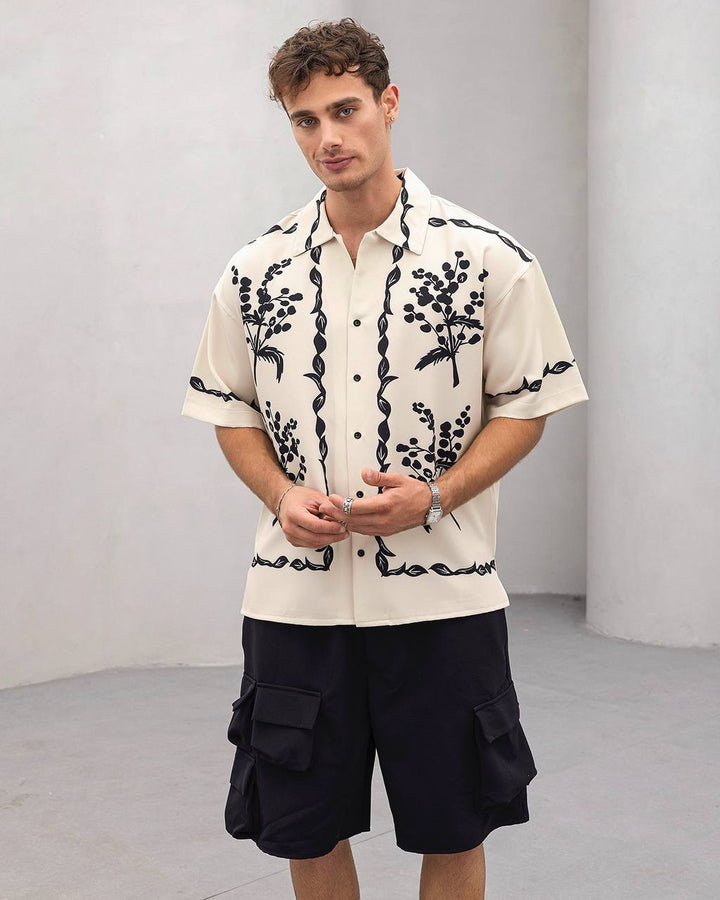 2morrow Vintage Paisley Print Shirt