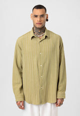 Essence of Life Textured Shirt in Green
