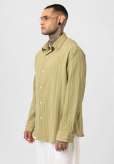 Essence of Life Textured Shirt in Green