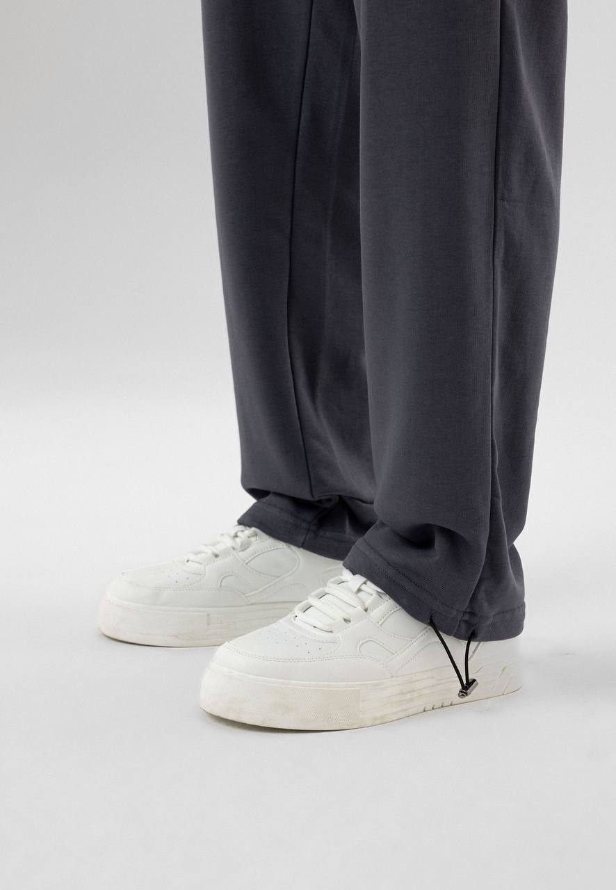 Essence of Life Adjustable Sweatpants in Smoky
