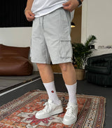 Difransel cargo shorts in grey