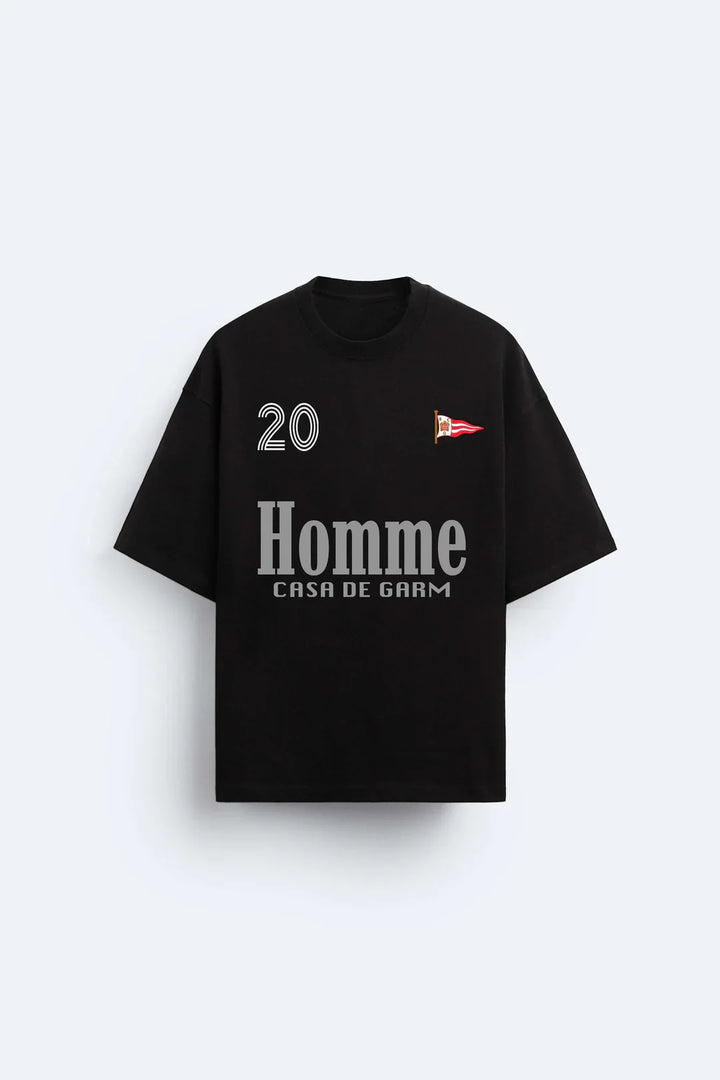 Garm Island Homme T-shirt in black
