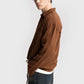 GIESTO x GARM ISLAND linen shirt in brown