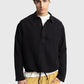 GIESTO x GARM ISLAND linen shirt in black