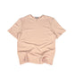 Garm Island Notch neck t-shirt in baby pink