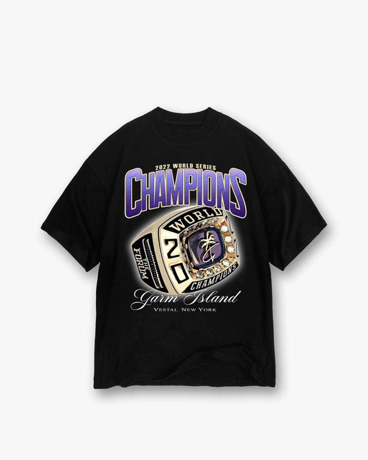 Championship Ring T-shirt in Black