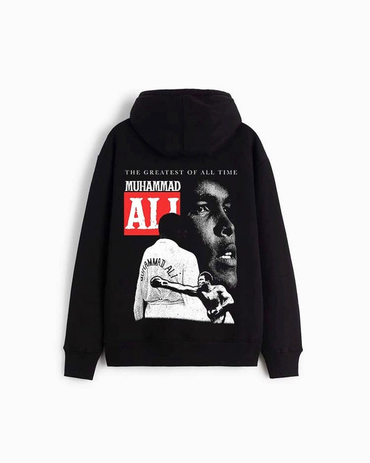 Garm Island X Muhammad Ali Hoodie in Black