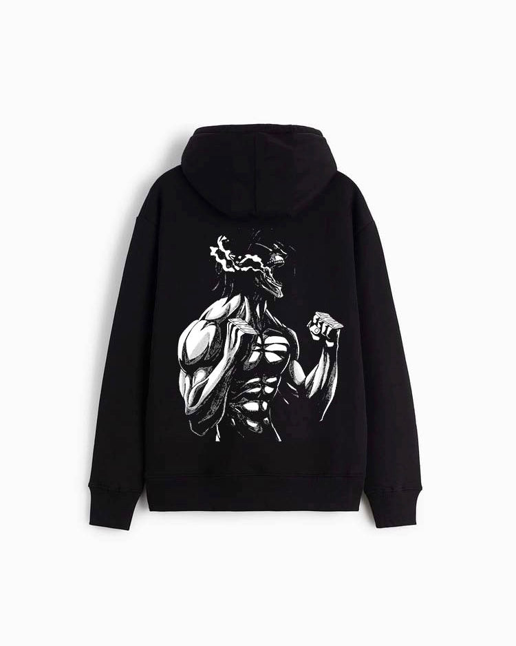 Attack On Titan Hoodie in black