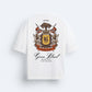 Maison De Vêtements Crest T-shirt in White