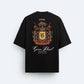 Maison De Vêtements Crest T-shirt in Black