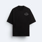 Maison De Vêtements Crest T-shirt in Black