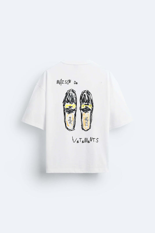 Maison De Vêtements Loafer T-shirt in White