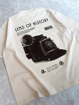 Garm Island Lens of History T-shirt in Ecru