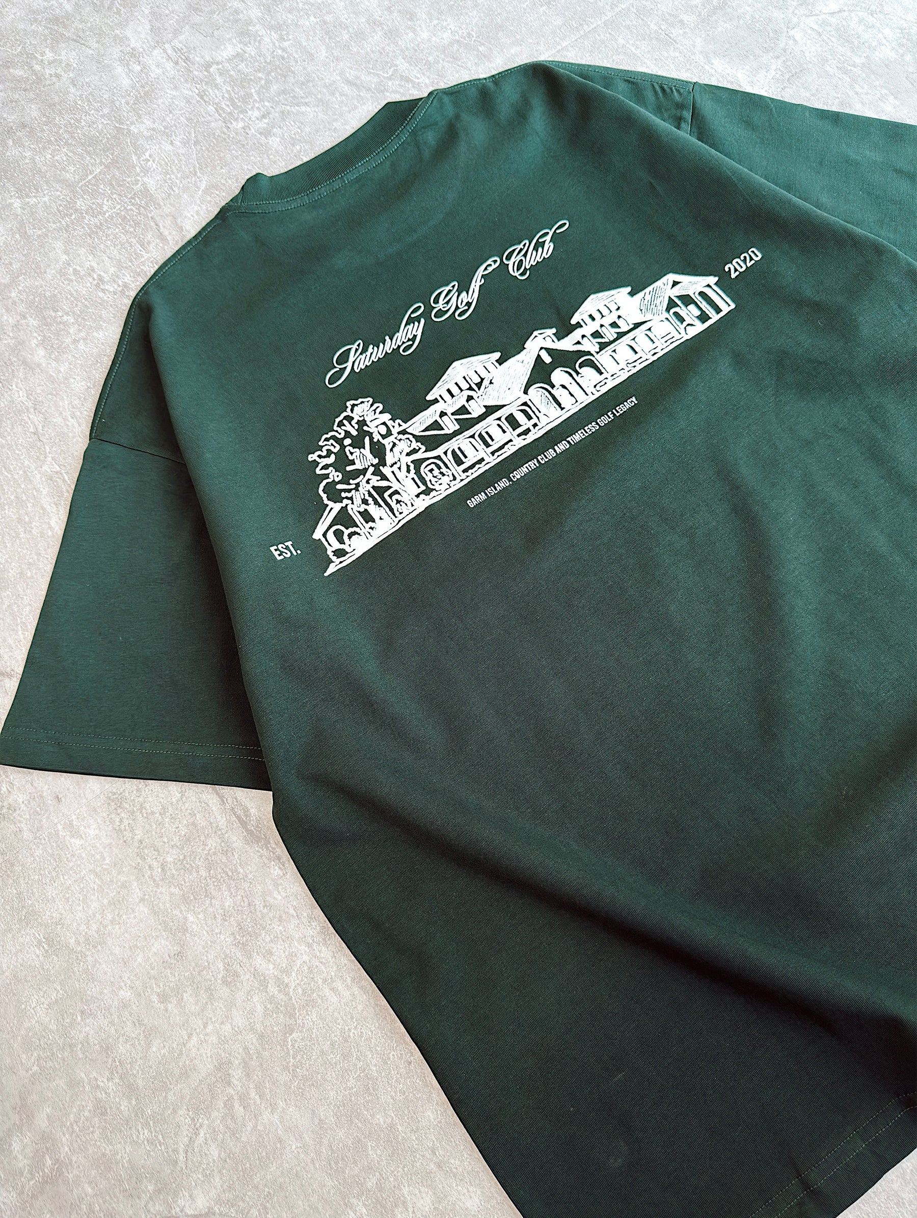 Garm Island Golf Club T-shirt in green
