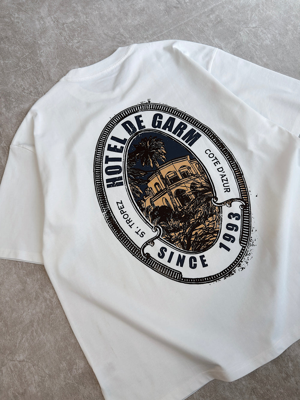 Garm Island Hotel Backprint T-shirt