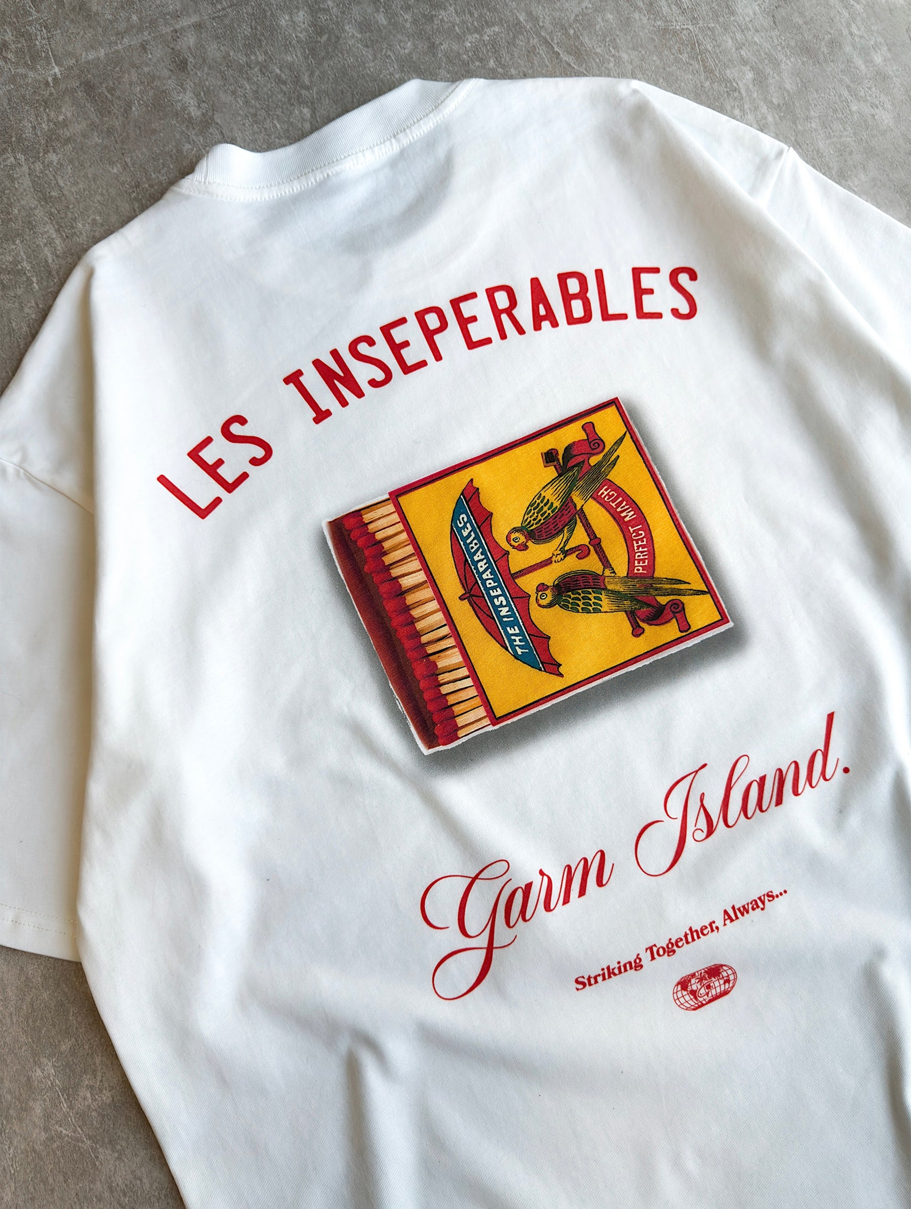 Garm Island Les Inseperable T-shirt in white