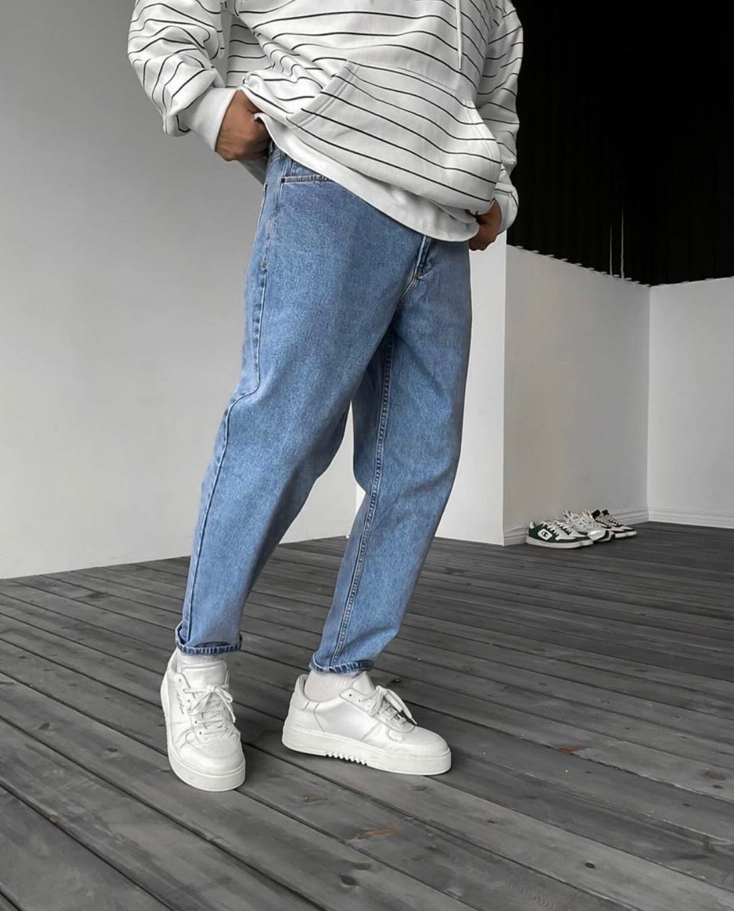 Garm Island x Difransel Banan Jeans in Blue