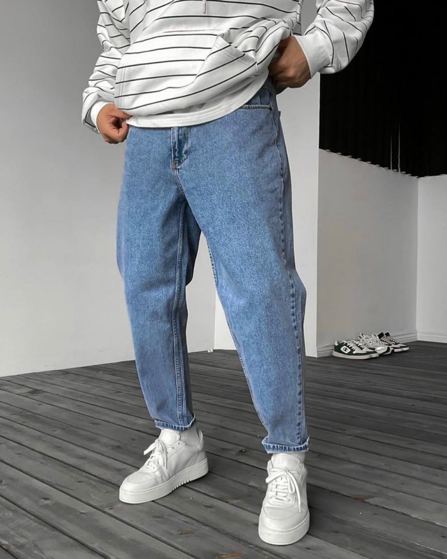 Garm Island x Difransel Banan Jeans in Blue