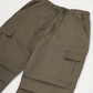 Garm Island x Difransel Parachute Fabric Cargo Pants in Khaki