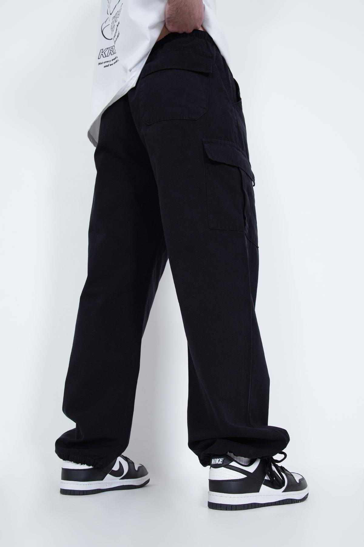 Garm Island x Difransel Banan Cargo Pants in black